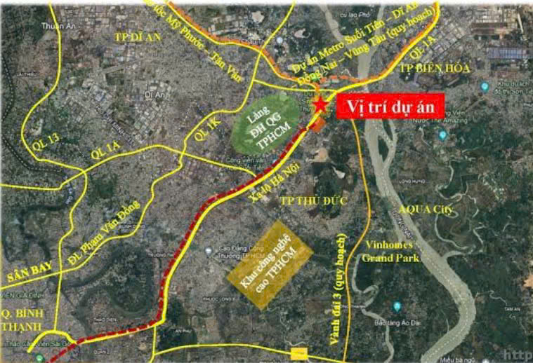 Kết nối Bcons Avenue