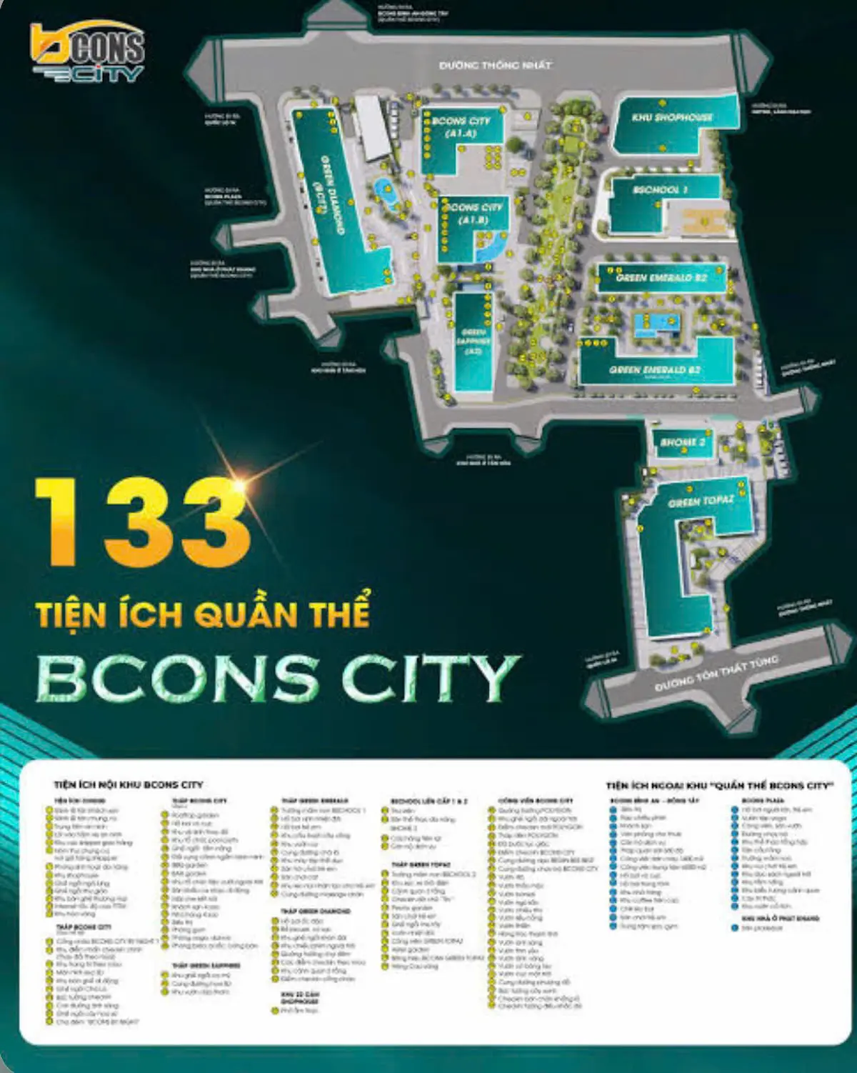 Hệ sinh thái Bcons City