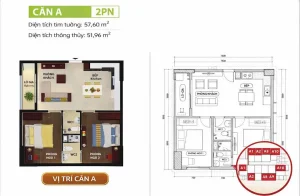 Đánh giá chi tiết thiết kế căn hộ Bcons Suối Tiên Dĩ An: mặt bằng 35m2-57m2 tối ưu công năng, nội thất hiện đại, tiện ích nội khu đa dạng. Cập nhật giá bán 2026.