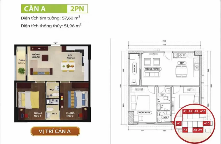 Đánh giá chi tiết thiết kế căn hộ Bcons Suối Tiên Dĩ An: mặt bằng 35m2-57m2 tối ưu công năng, nội thất hiện đại, tiện ích nội khu đa dạng. Cập nhật giá bán 2026.