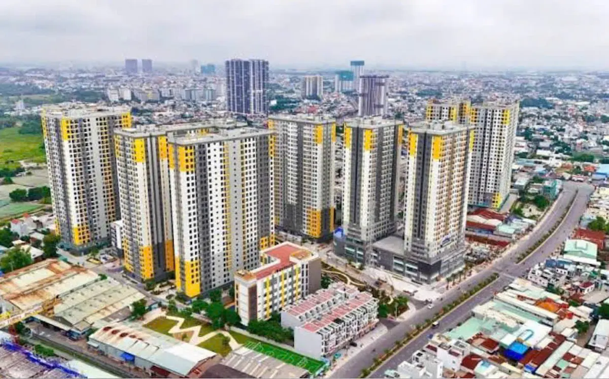 Mặt tiền Thống Nhất Bcons City