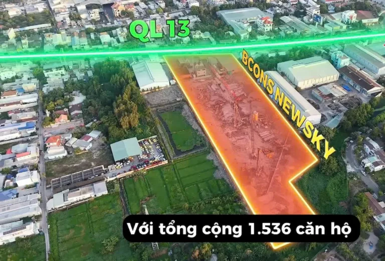 Bcons New Sky Có Gần BXMĐ Không? Khoảng cách từ dự án đến bến xe miền Đông mới bao xa? Có tiện không?