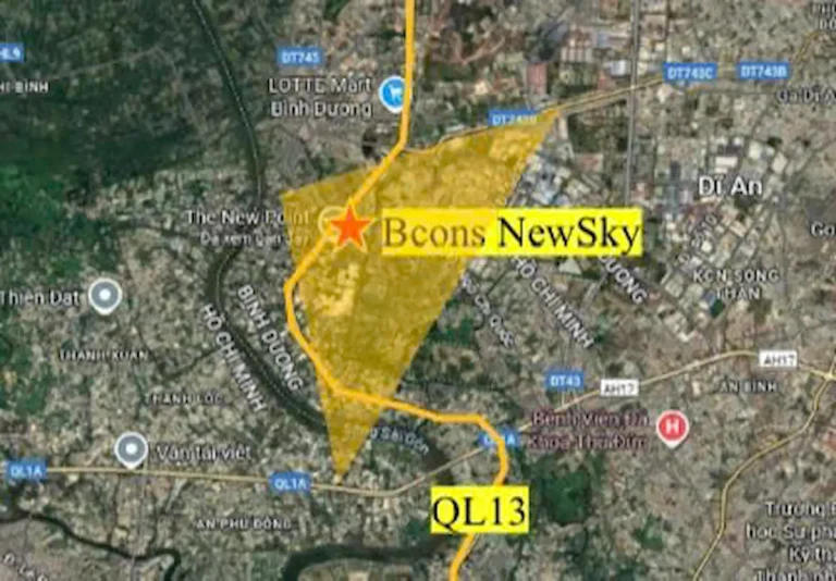 Bcons New Sky gần trường học nào, danh sách các trường từ mầm non tới đại học.