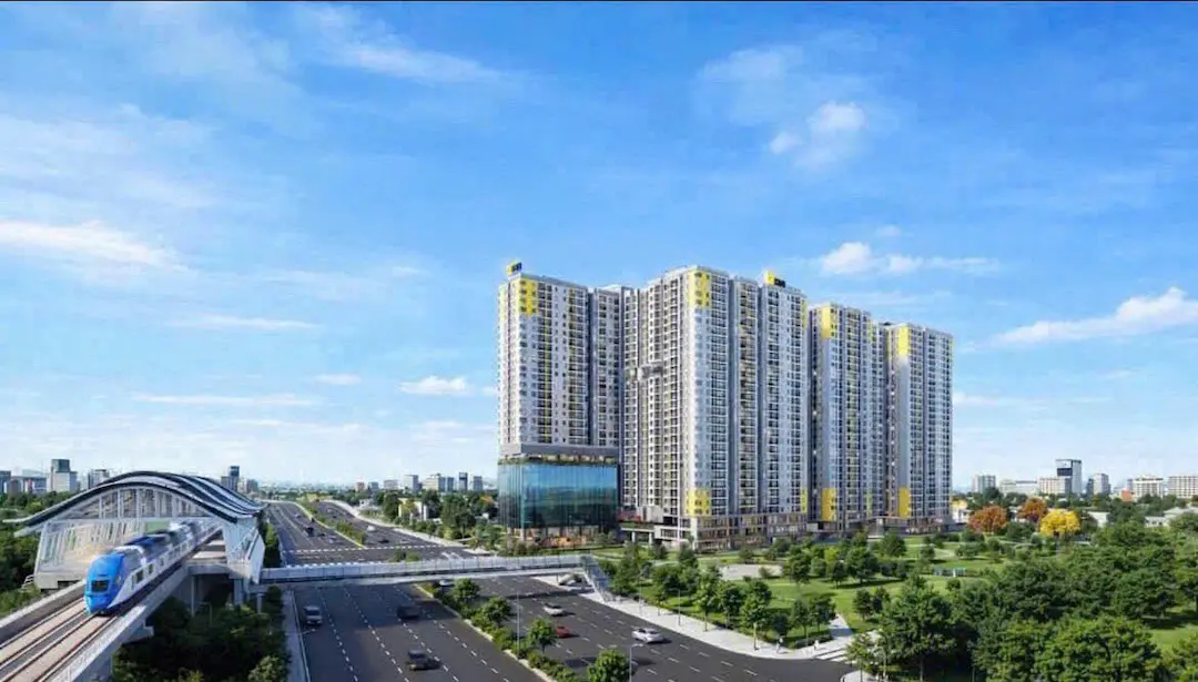 Phối cảnh dự án Bcons New Sky