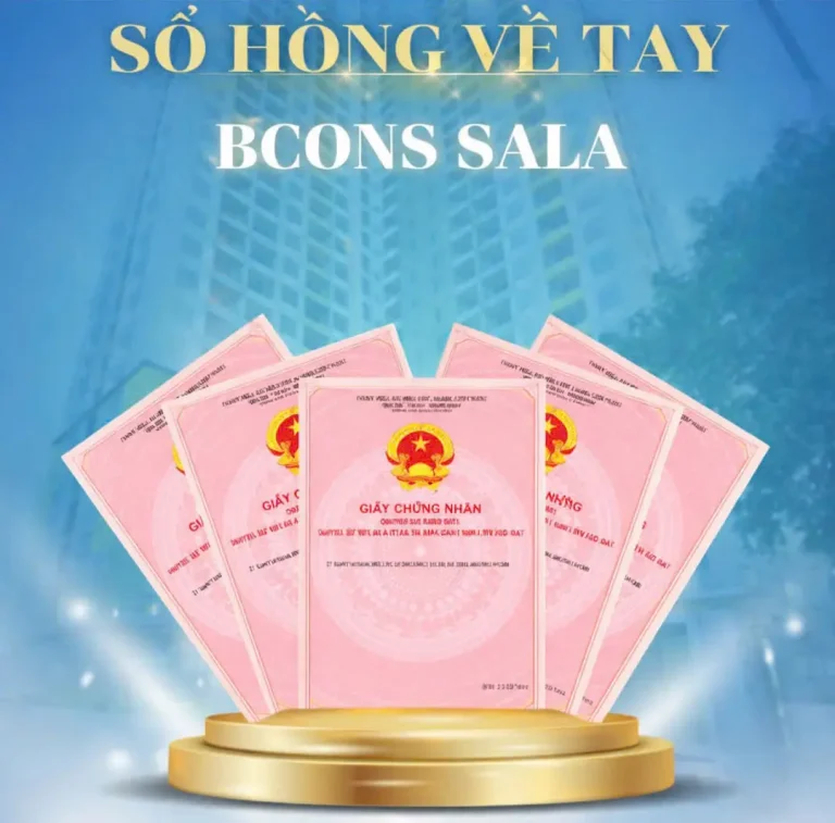 Giá căn hộ Bcons Sala tháng 4/2026: 34-35 triệu/m² đã VAT, sổ hồng đã trao. Phân tích tác động Vành đai 3 thông xe 06/2026 và xu hướng tăng trưởng.