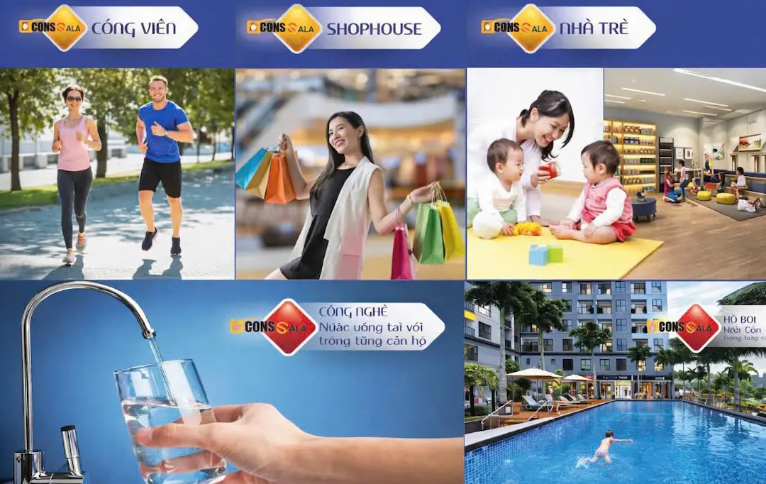 Tiện ích Bcons Sala