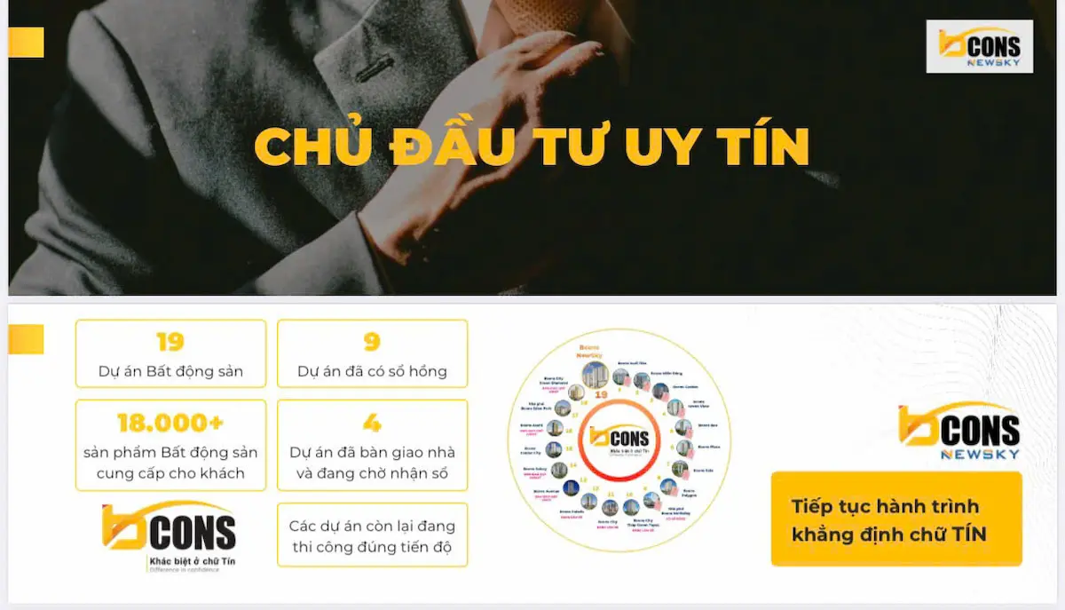 Chủ đầu tư Bcons