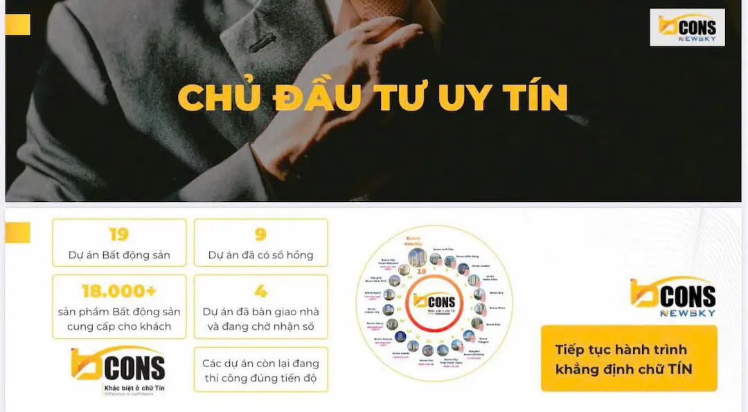 Uy tín tập đoàn Bcons