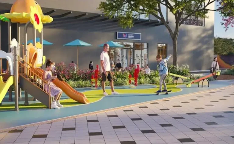 Bcons New Sky có nhà trẻ KHÔNG? CÓ. Chi tiết mầm non nội khu trong tòa nhà + 4 nhà trẻ tư thục trong bán kính 1km mặt tiền Quốc lộ 13.