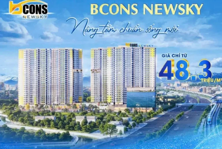 Cập nhật giá 2PN Bcons New Sky mới nhất từ CĐT. Chuyên gia phân tích thực tế: Đâu là đối thủ cạnh tranh trực tiếp?