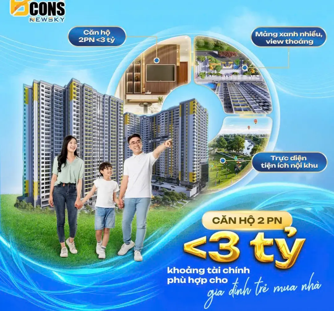 Khách hàng mua Bcons New Sky