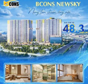 Bcons New Sky giá rẻ có thực sự rẻ? Phân tích tổng chi phí sở hữu, bài toán vay ngân hàng cho kỹ sư, chủ doanh nghiệp nhỏ. So sánh thực tế với Thuận An, Dĩ An.