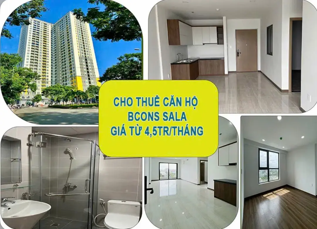 Giá cho thuê Bcons Sala