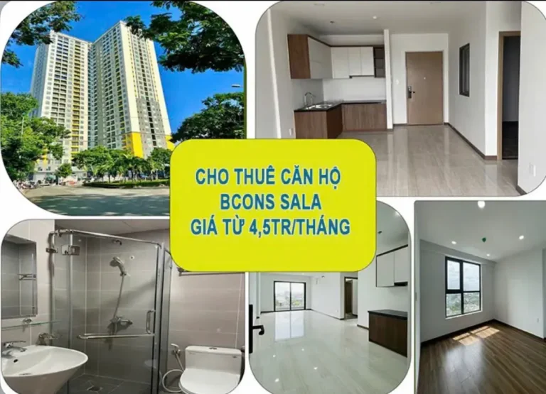Đầu tư cho thuê Bcons Sala 2026: phân tích lợi suất thực tế, giá thuê 4,2-7,5tr/tháng, pháp lý sổ hồng, lời khuyên cho chủ doanh nghiệp nhỏ tại Dĩ An.
