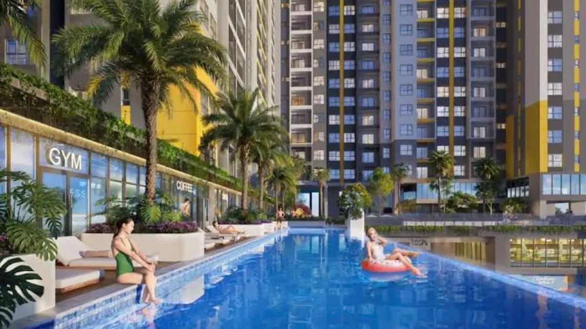 Hồ bơi Bcons New Sky