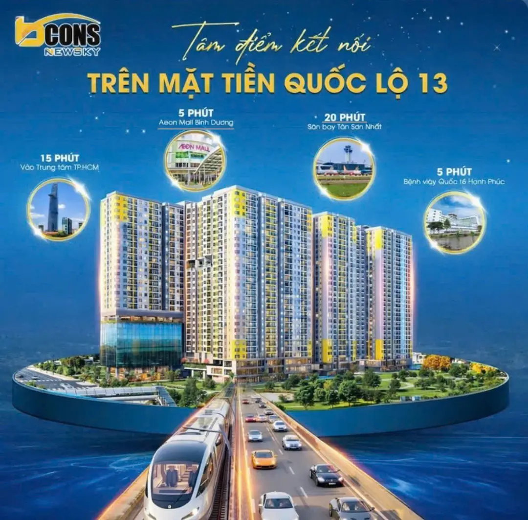 Khách thuê Bcons New Sky