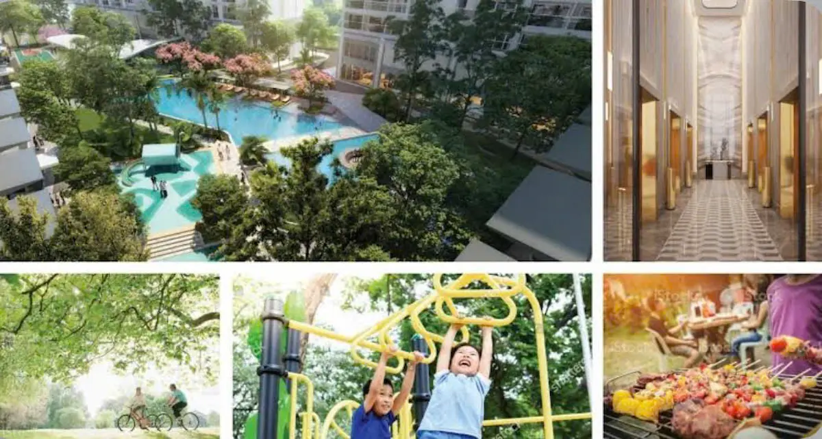 Không gian xanh Bcons City