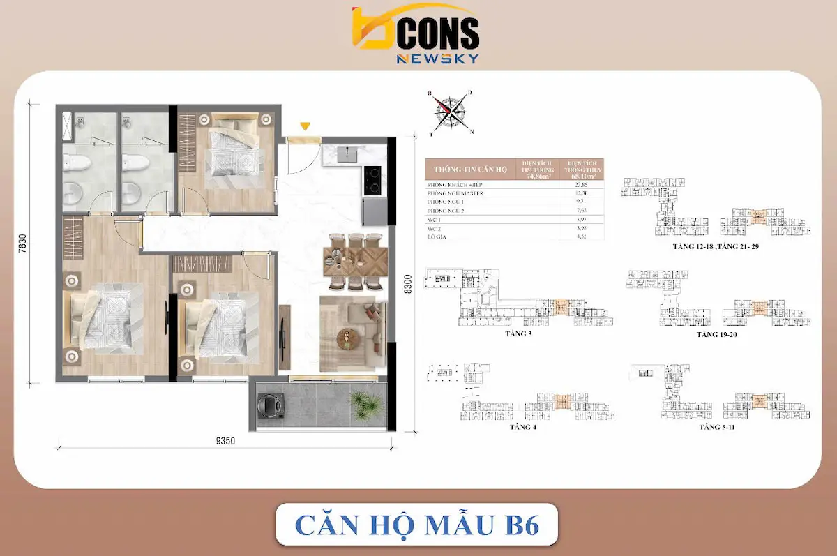 Layout 3PN Bcons New Sky