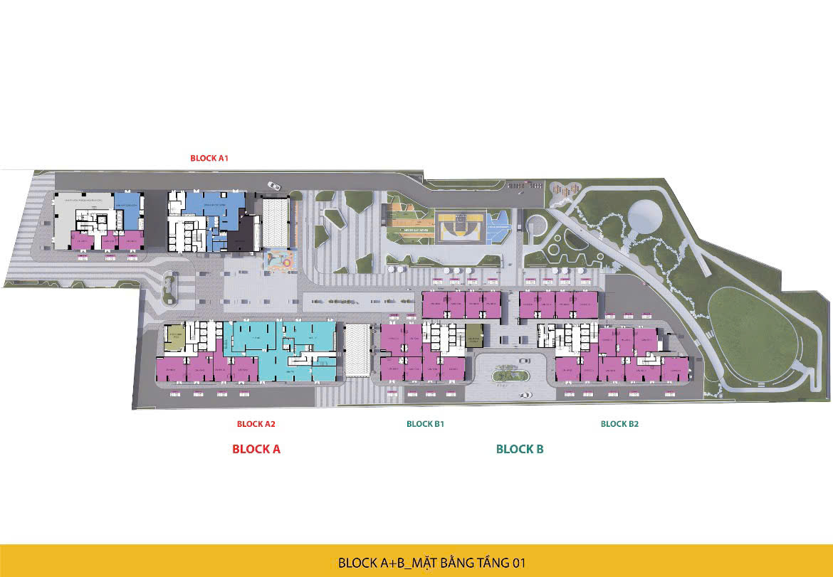 Mật độ xây dựng Bcons New Sky