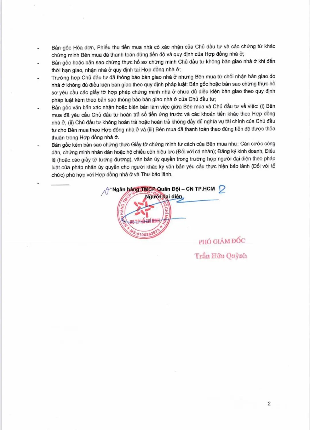 MB Bank bảo lãnh 2