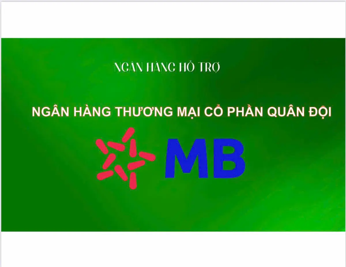 MB Bank hỗ trợ trả góp