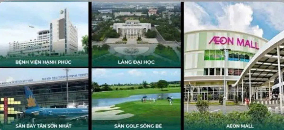 Siêu thị quanh Bcons New Sky