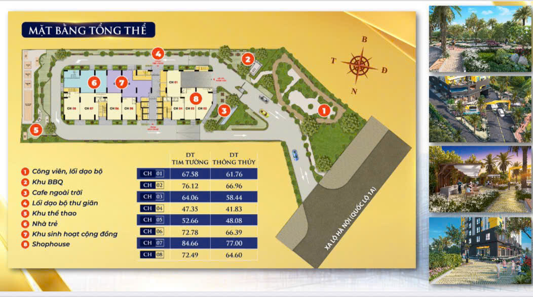 Tiện ích Bcons Avenue