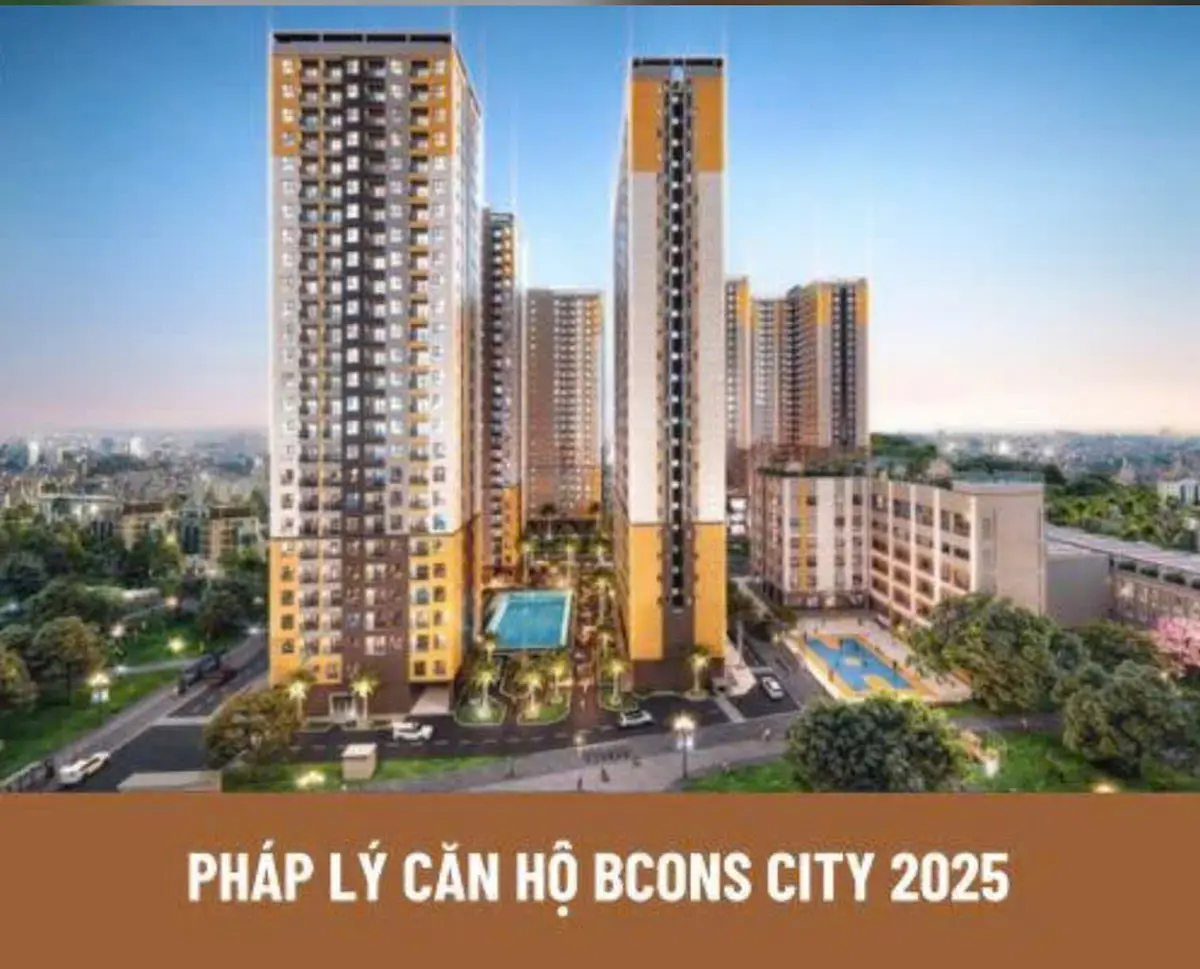 Pháp lý Bcons City 2025