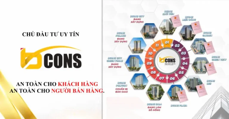 Đánh giá chi tiết chủ đầu tư Bcons Avenue: năng lực tài chính, các dự án đã bàn giao tại Bình Dương, pháp lý và lý do nên chọn căn hộ Bcons.