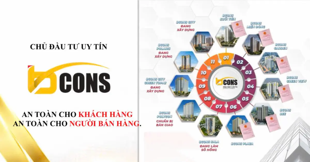 Sổ hồng dự án Bcons