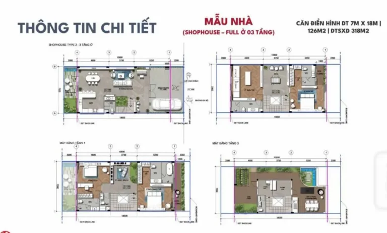Thiết kế nhà phố Bcons City Life khác biệt với phong cách châu Âu lệch tầng và tối ưu ánh sáng. Xem mặt bằng, diện tích, nội thất thực tế dự án Bcons mặt tiền Tố Hữu, Tân Uyên.