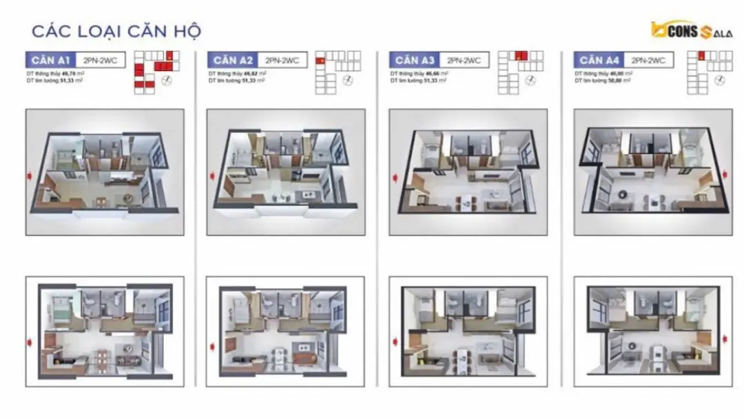 Thiết kế layout Bcons Sala
