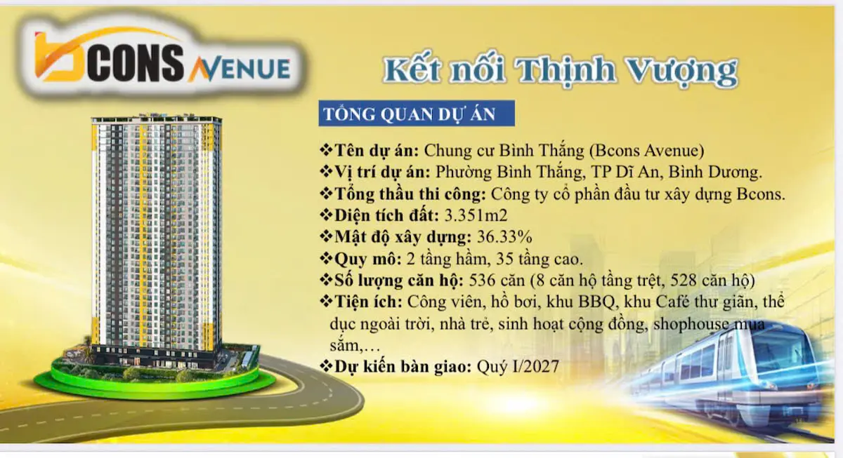 Thông tin Bcons Avenue