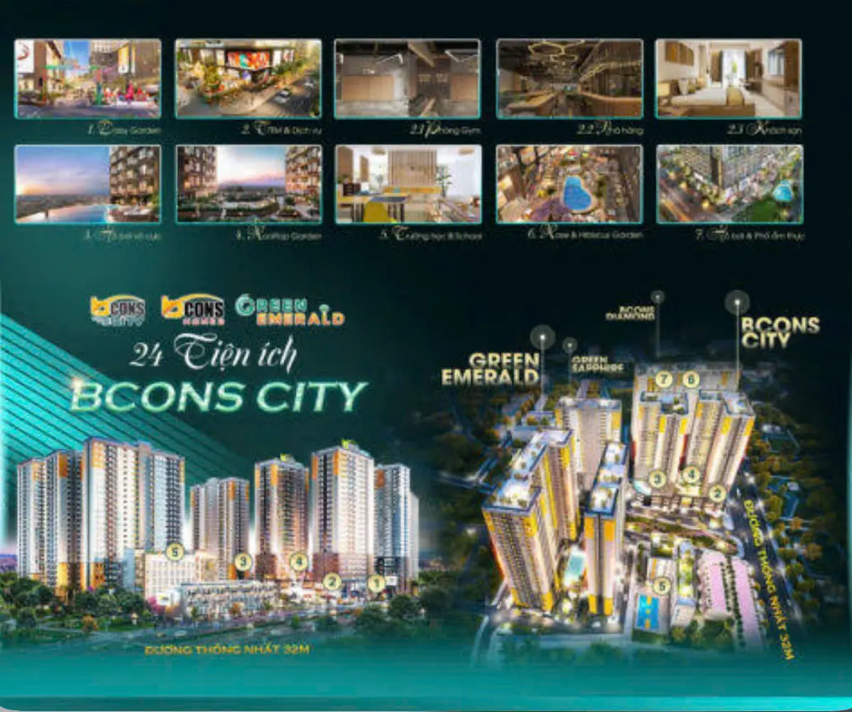 Tiện ích Bcons City