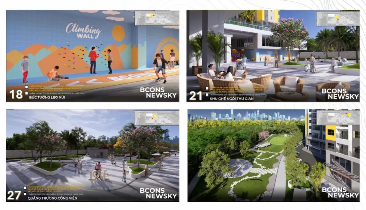 Phân tích tiện ích Bcons New Sky