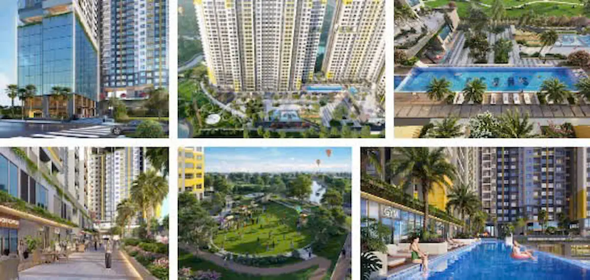 Tỷ lệ tiện ích Bcons New Sky