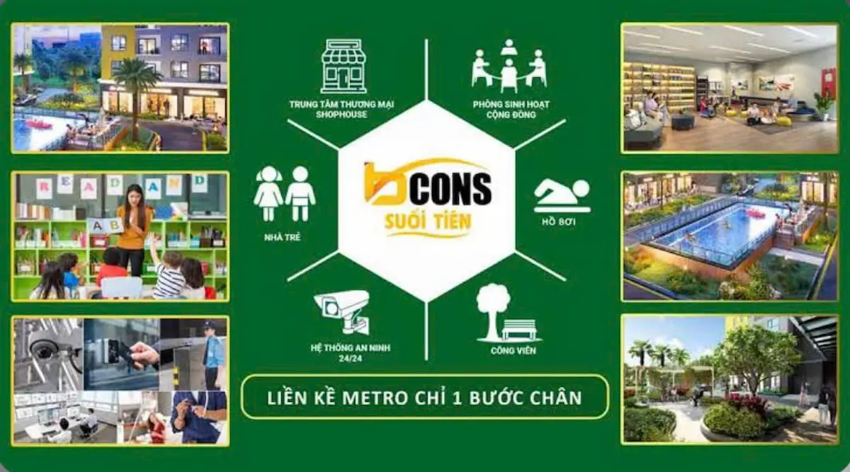 Tiện ích so sánh Bcons Suối Tiên