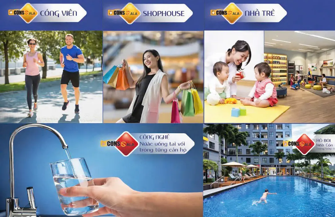 Tiện ích Bcons Sala