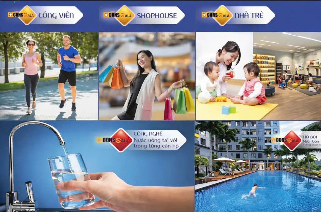 Tiện ích nội khu bcons sala