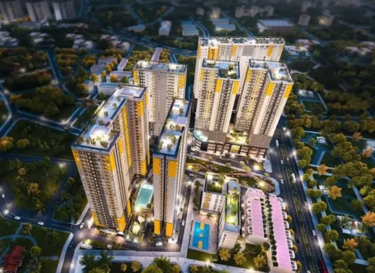 Thiết kế Bcons City 2026: Kiến trúc phương Tây hiện đại, 100% căn hộ có ban công và 2 mặt thoáng, tối ưu công năng 51-64m² với 2 phòng ngủ 2WC