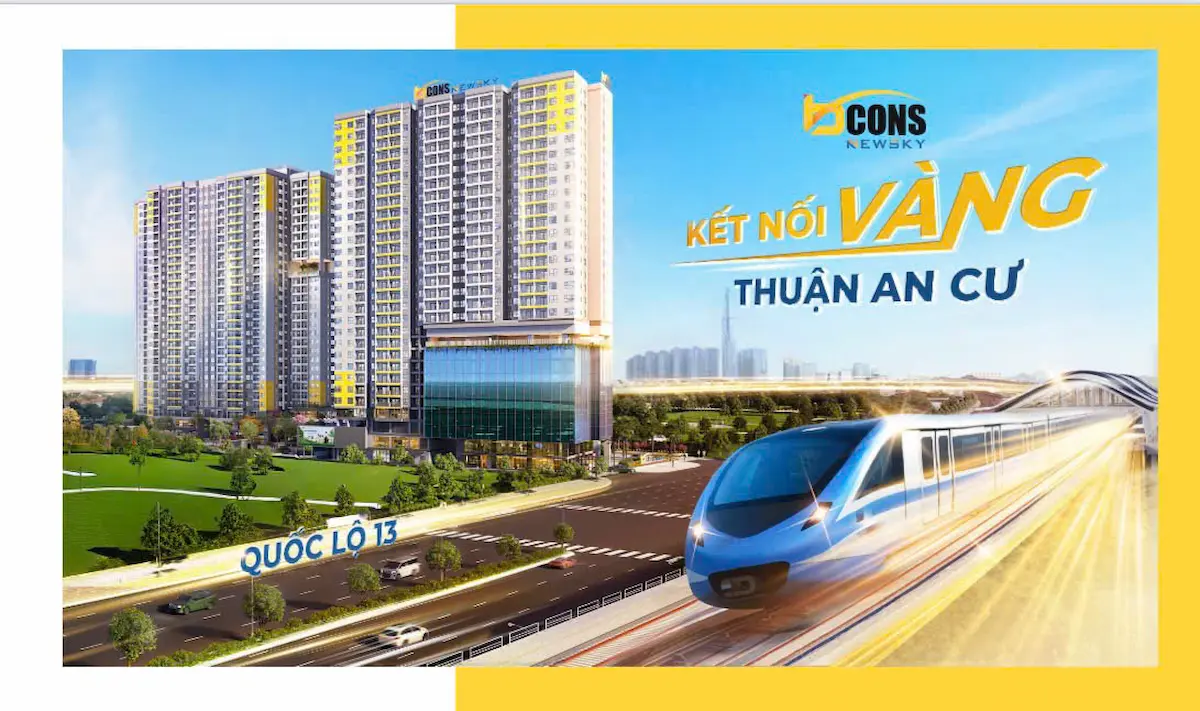 Tổng quan trường học Bcons New Sky
