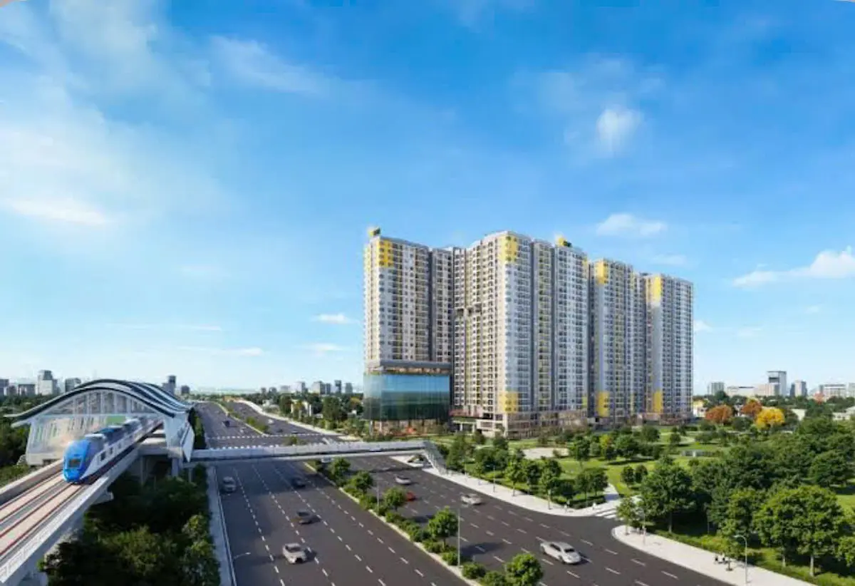 Tổng quan vị trí Bcons New Sky