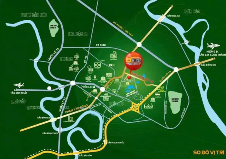 Khám phá Bcons City Thống Nhất – khu đô thị 4,4ha mặt tiền đường Thống Nhất, Dĩ An. Đánh giá chi tiết vị trí, tiện ích, giá bán và tiềm năng đầu tư 2026.