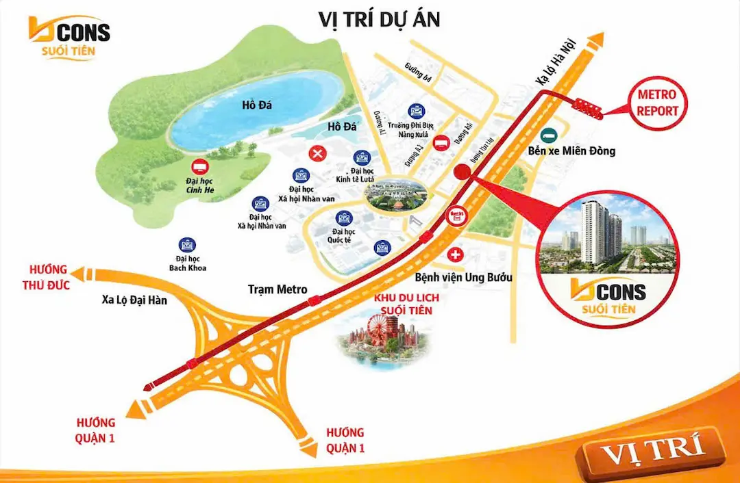 Giá bán Bcons Suối Tiên