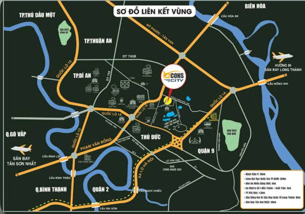 Tiềm năng tăng giá Bcons City