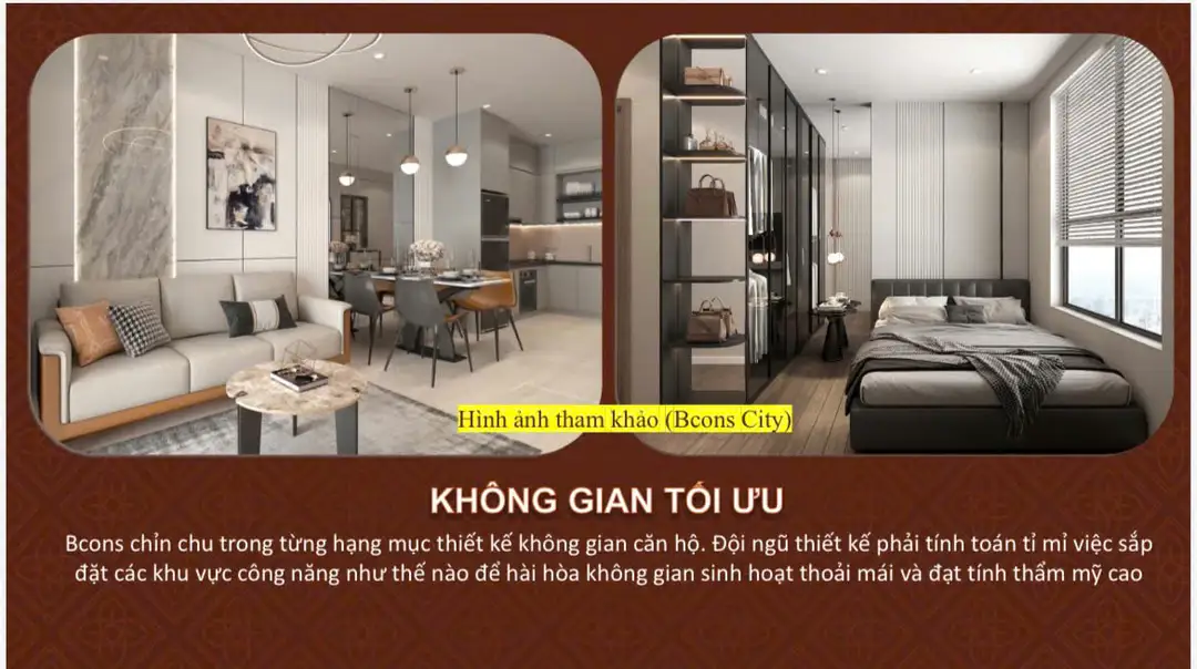 Cam kết bàn giao nội thất Bcons Asahi
