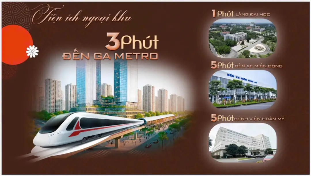 Chung cư Bcons Asahi kết nối giao thông