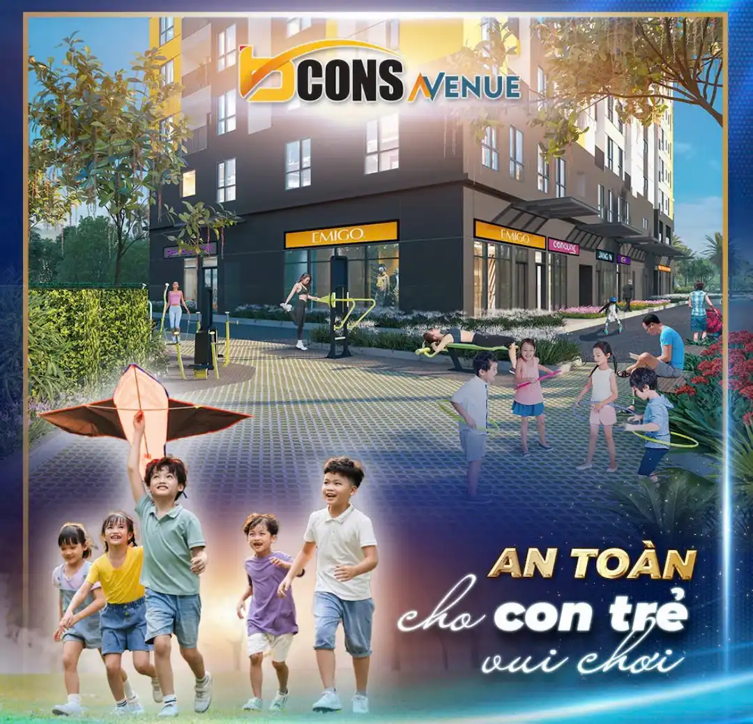 Công viên vui chơi trẻ em Bcons Avenue