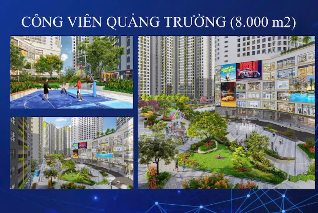 Công viên xanh Bcons Center City
