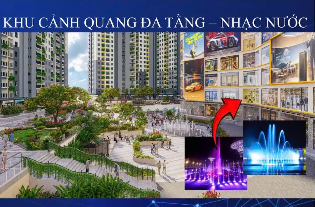 Tiện ích cảnh quan Bcons Center City